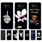 Чехол для Xiaomi Poco X3 NFC, силиконовый мягкий чехол из ТПУ для телефона POCO X3 Pro, бампер PocoX3 NFC 6,67 дюйма, чехлы Global POCOPHONE