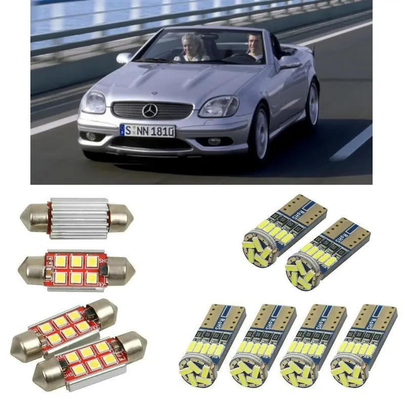 Внутренний СИД автомобиля светильник s для mercedes slk r170 Кабриолет лампы автомобилей