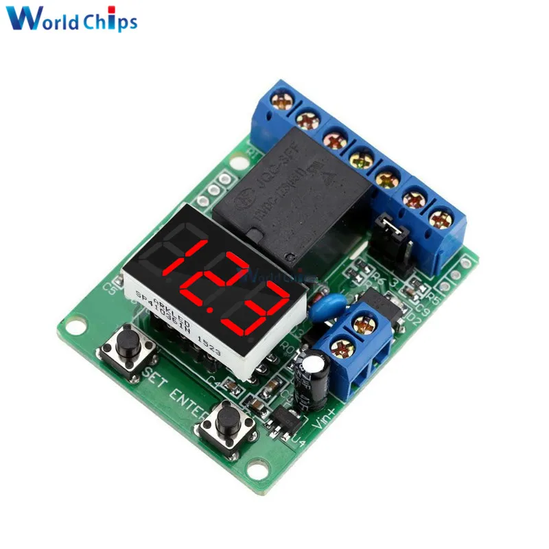 DC 12V светодиодный цифровой контроль релейного переключателя модуль модуля