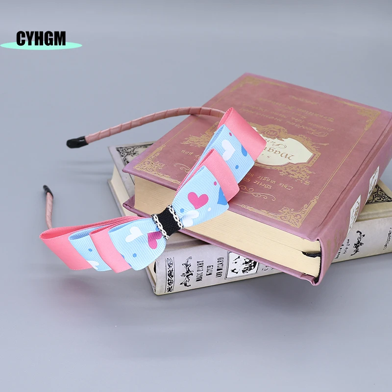 Оптовая продажа дети из Кореи повязка для волос с бантом на голову милое spinki