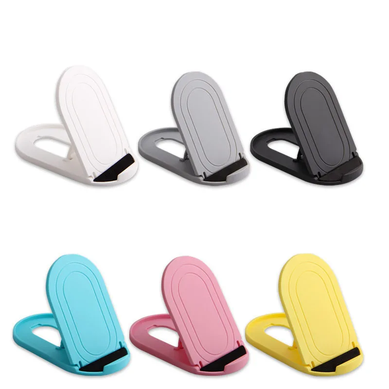 

10 Pcs Portable Foldable Cell Phone Stand Universal Adjustable Mobile Phone Holders Multi-Angle Cradle For Tablet iPhone