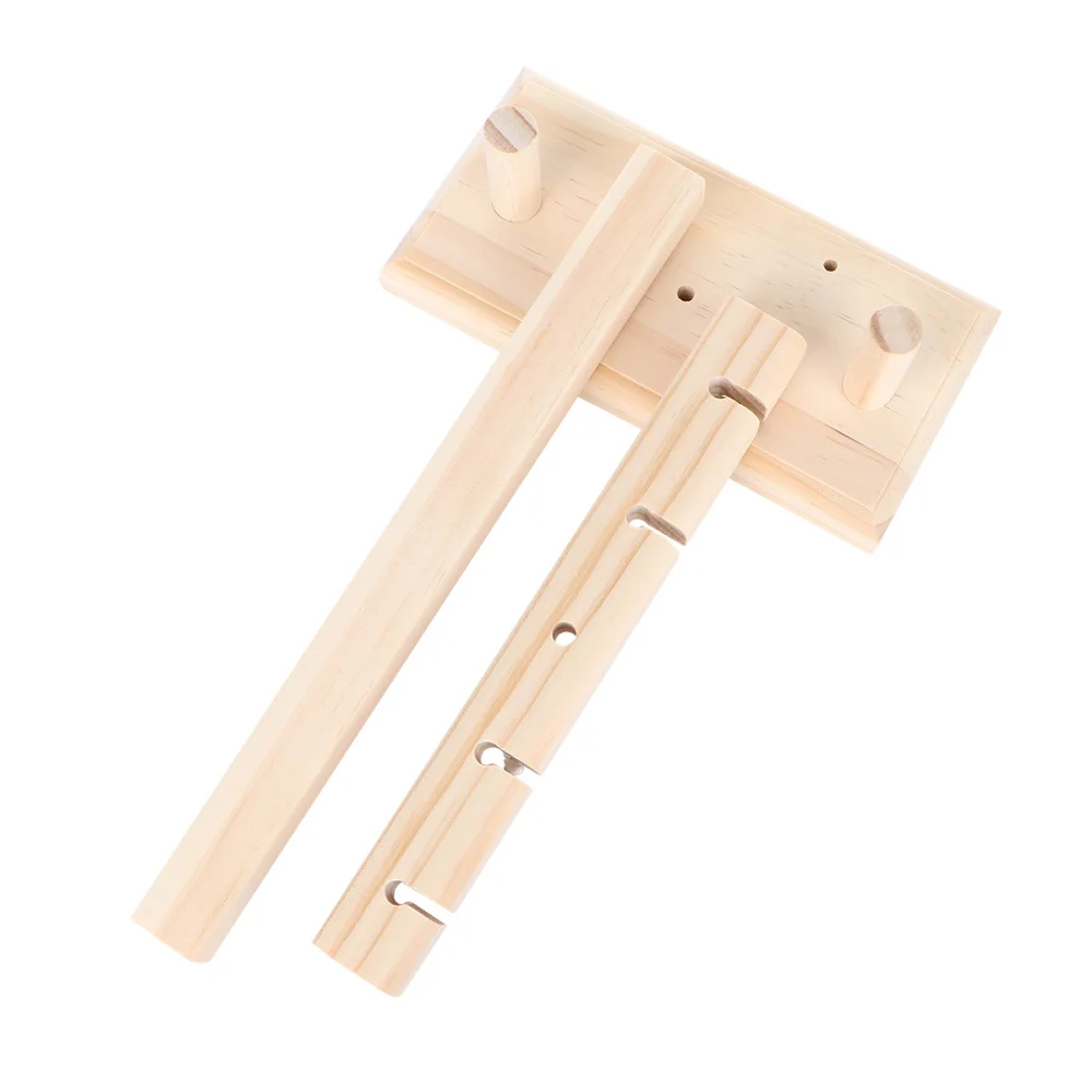 Креативная однотонная деревянная гарнитура витрина для ушей