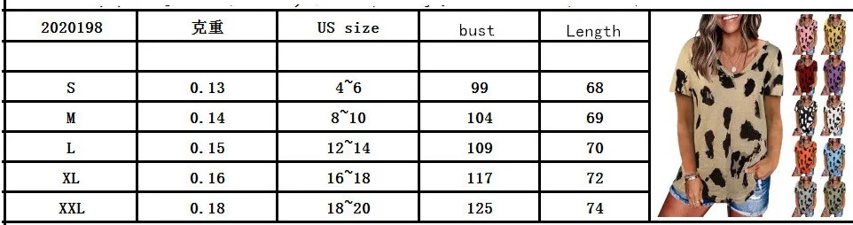 

Women's T-shirts Summer Leopard Print Leisure Female T-shirt Short Sleeves Jacket Harajuku Loose Tops T Shirt Female Clothing