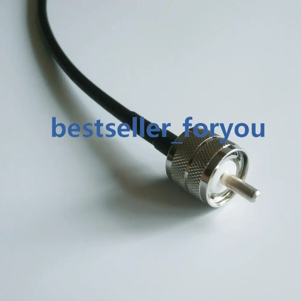 SMA женский UHF штекер PL259 PL 259 RF прямой свиной хвост Перемычка RG58 кабель 50