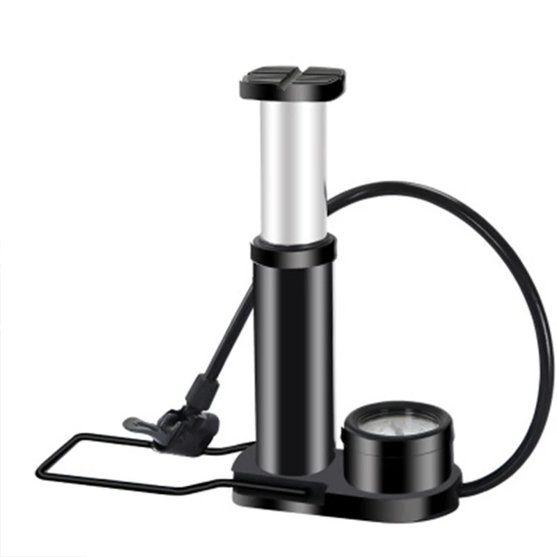 

Motorcycle Pump, Bicycle Pump, Aluminum Alloy Foot Pump, Portable Pump, Folding Foot, Multifunctional Bicycle Air Pump