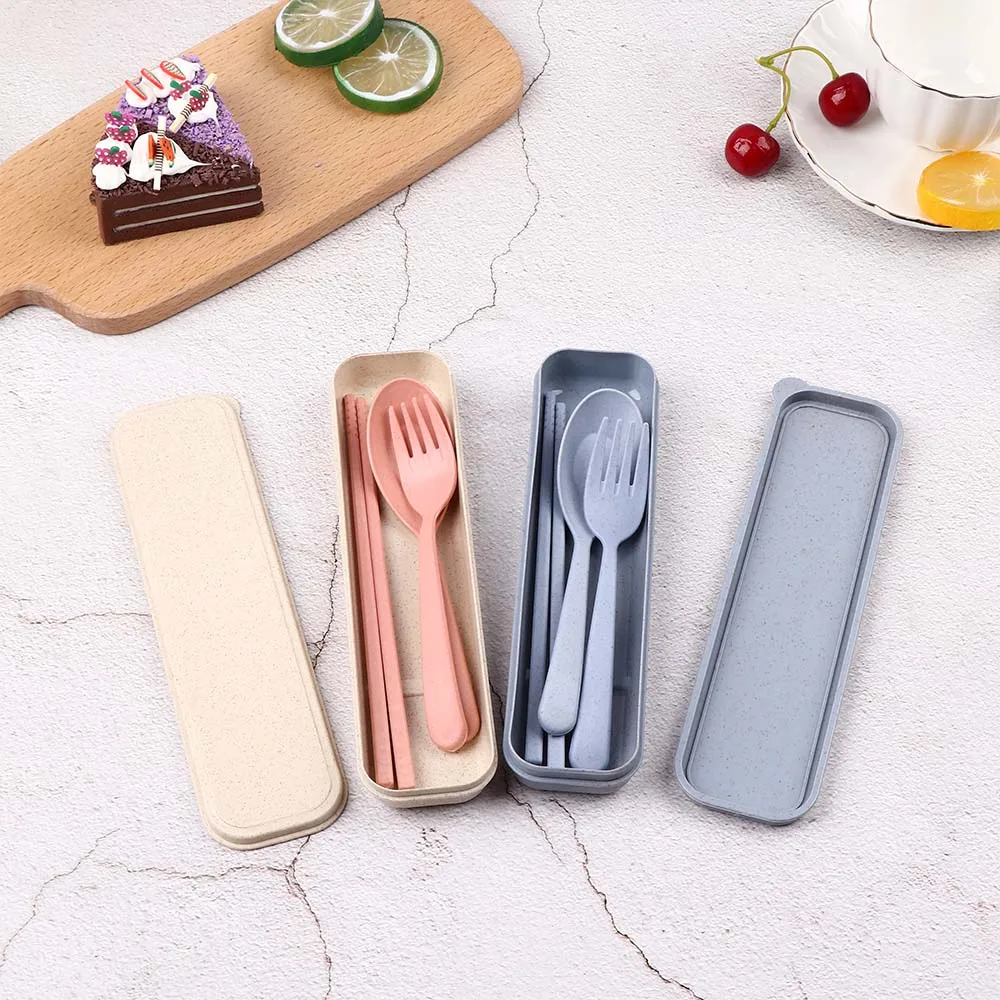 3 шт./компл. набор столовых приборов портативные столовые приборы для взрослых