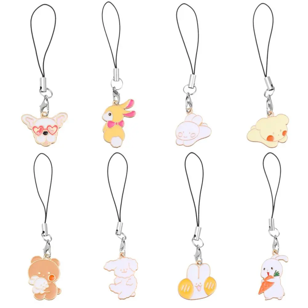 

Gift Hang Rope Keychain Key Strap Lanyard Phone Case Pendant Animal Mini Cute