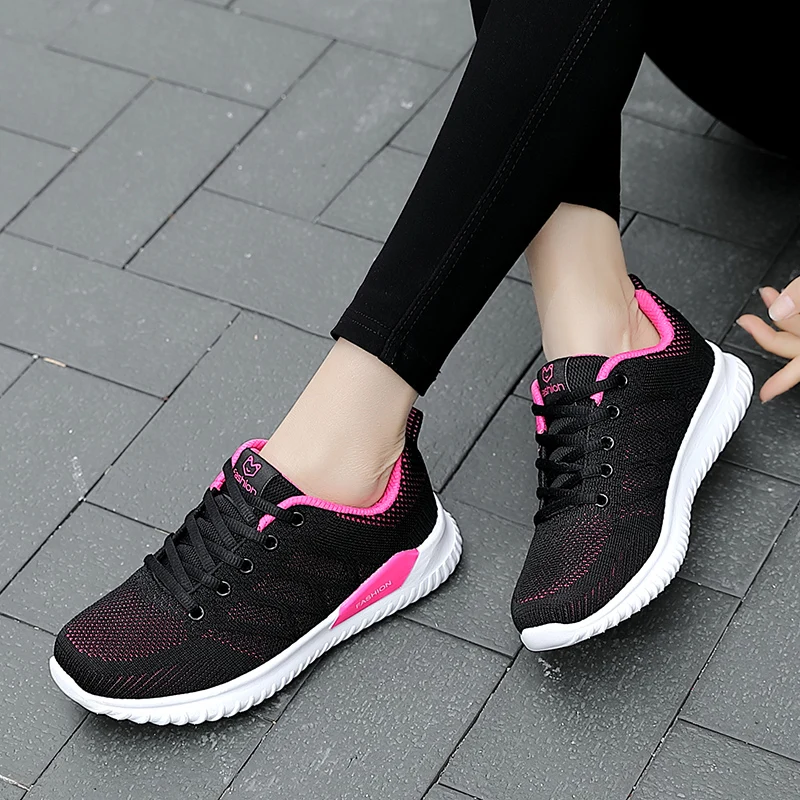Tenis Feminino 2020 New Tennis Shoes for Women Flat Jogging Sport Shoes Women Sneakers Light Comfort Gym Fitness Training Shoes