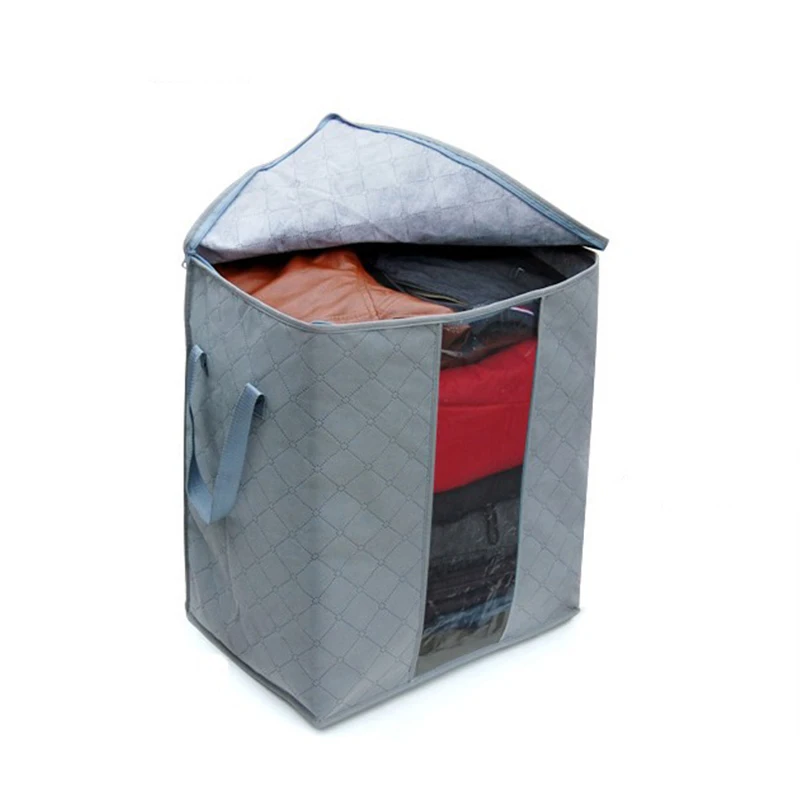 Домашняя сумка для хранения Portabel складывающаяся под кровать одеяло коробка