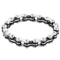 bicycle chain bracelet bicycle bracelet mens stainless steel bracelet durable mens bracelet silver