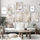 Картина с белыми цветами одуванчиками, домашняя Настенная картина на холсте, современный скандинавский рисунок с цитатой, плакаты и принты для декора общежития