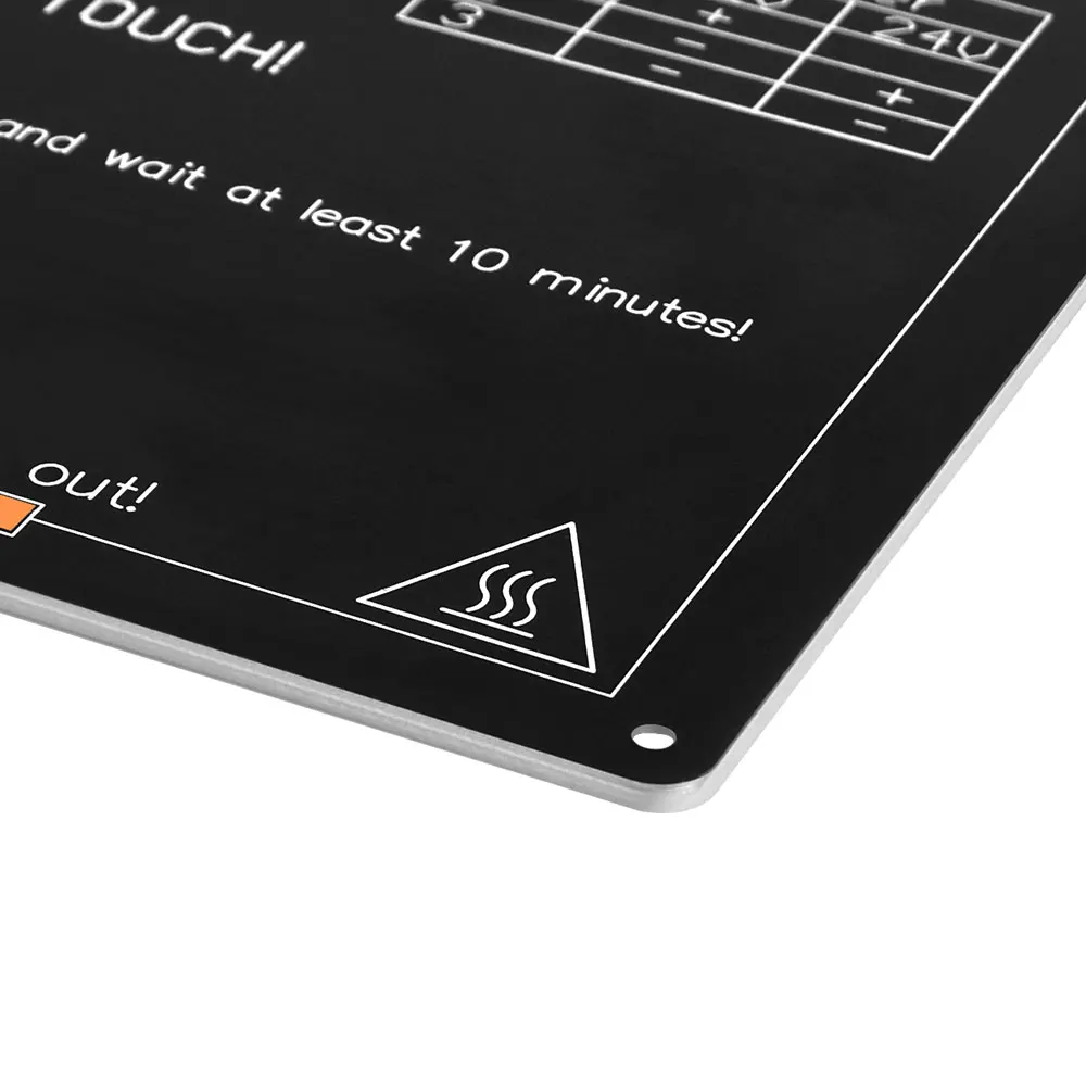 

MK3 Mk2 Heated Bed 12V 24V Parts For Reprap Mendel HotBed 3D Printers Part 220*220mm Aluminium Plate 3mm Heatbed PCB Accessories