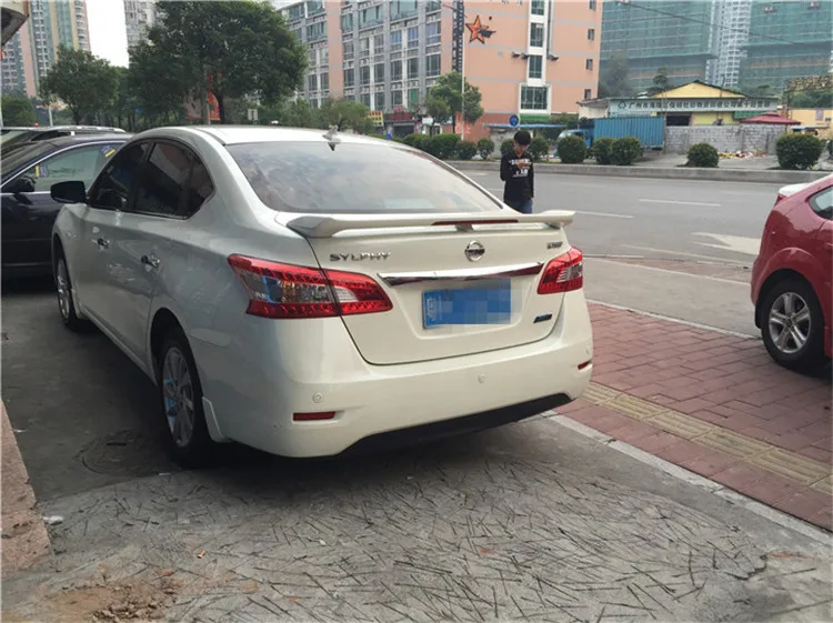 Спойлер из АБС-пластика для заднего крыла автомобиля 2012-2015 | Автомобили и