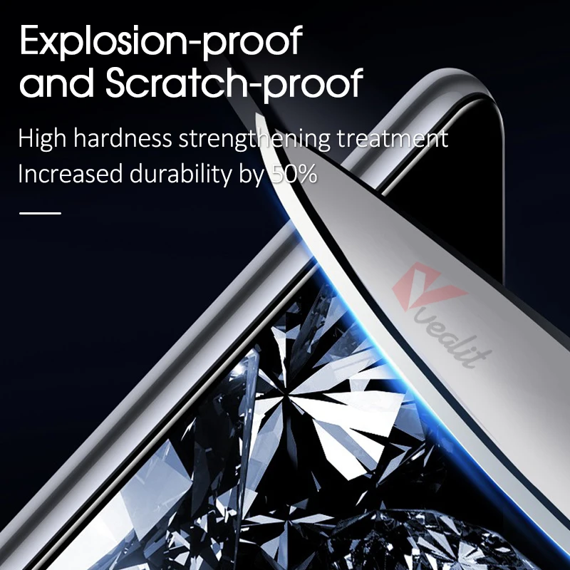 3-1Pcs No fingerprint Matte Tempered Glass for Xiaomi Redmi Note 9 8 8t 9t 10s 5 7 K30 K40 11 Pro Max Frosted Screen Protector