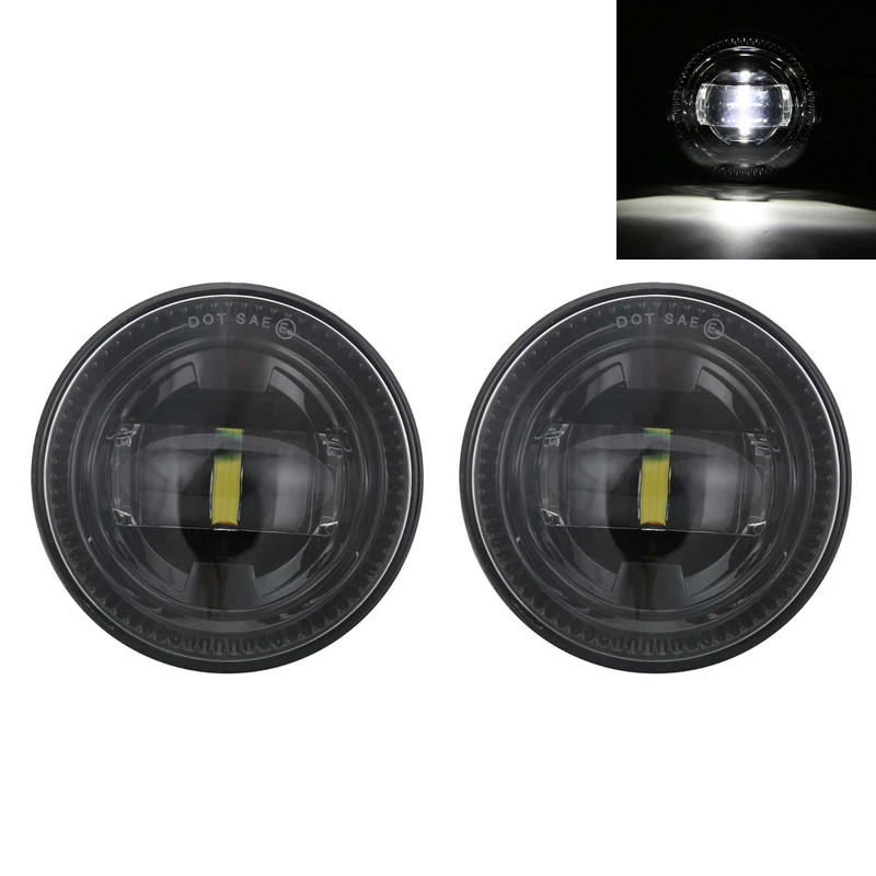 2 шт. 30 Вт Светодиодный Противотуманные фары в сборе комплект водонепроницаемый