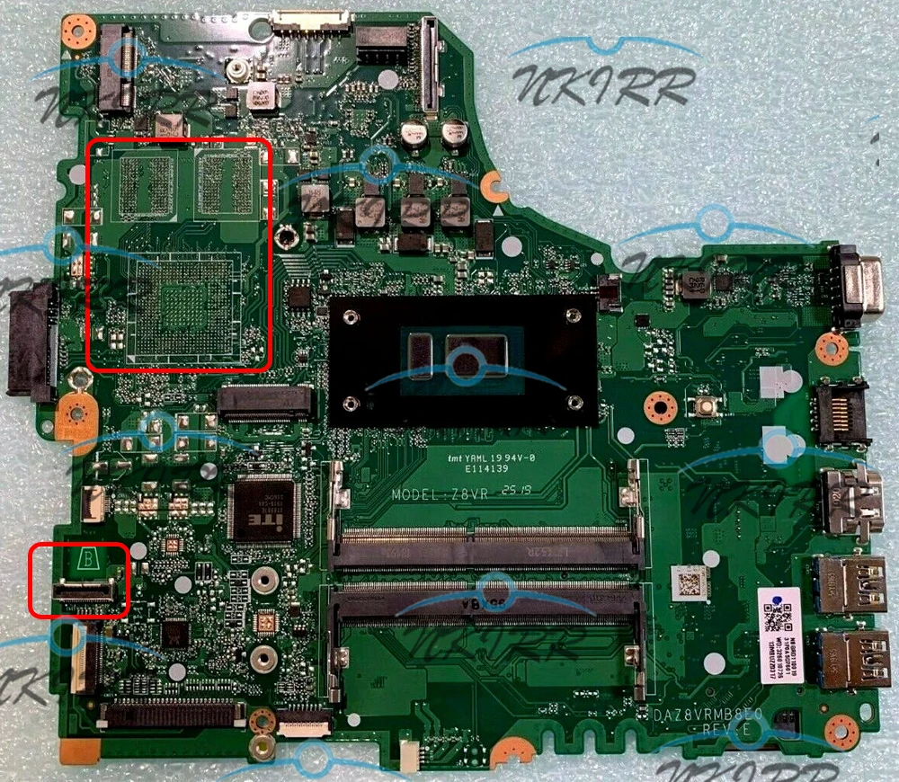 

DAZ8VRMB8E0 Z8VR NBGRK11001 NBGRK11001 I3-8130U Motherboard for Acer Aspire E 14 E5-476G Travelmate P249-G3