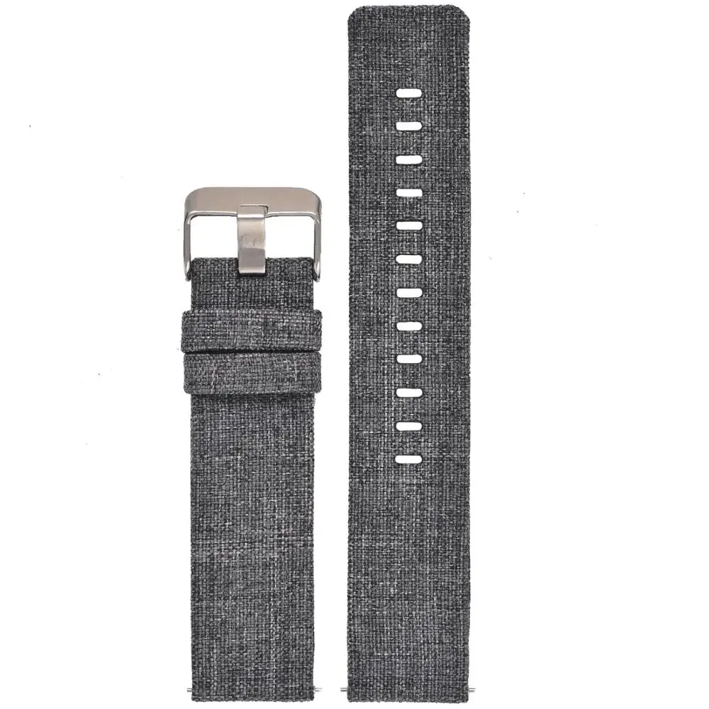 BEAFIRY Nylon Watch Band 18mm 20mm 22mm 24mm Quick release Canvas Watch Straps Watchbands Sports fit huawei samsung black blue