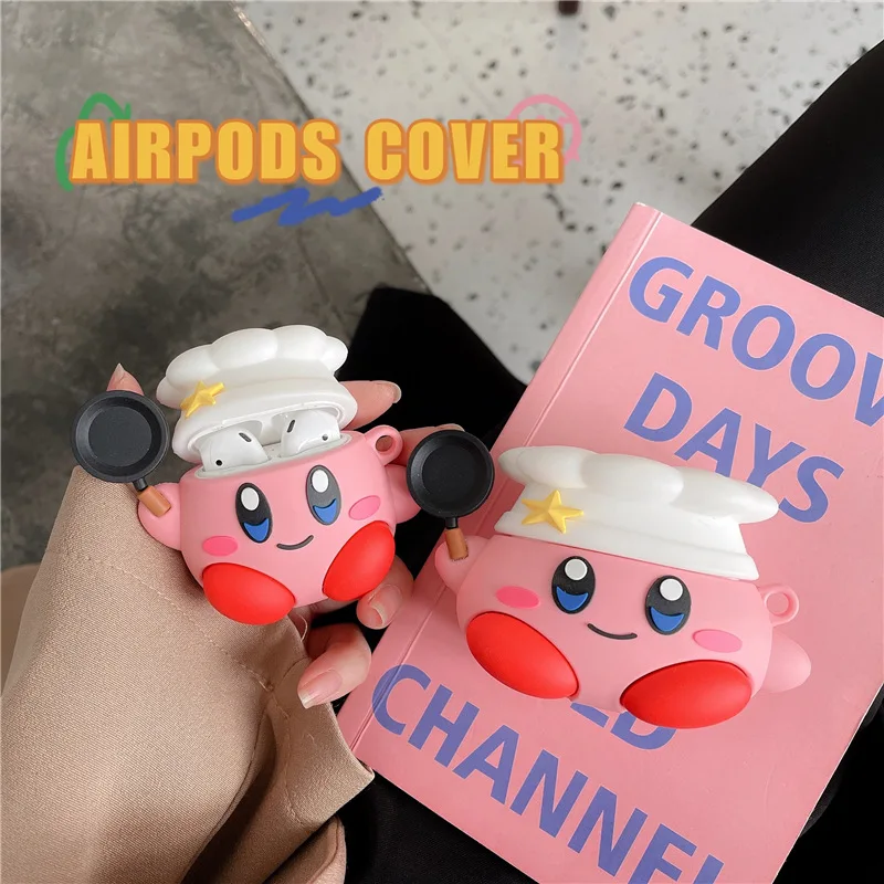 

Chef Star Kabi for Apple AirPods Pro 2 1 Case Cute Protector Cover Silicone Anime Kabi Earphone Accessories For AirPods Pro Case
