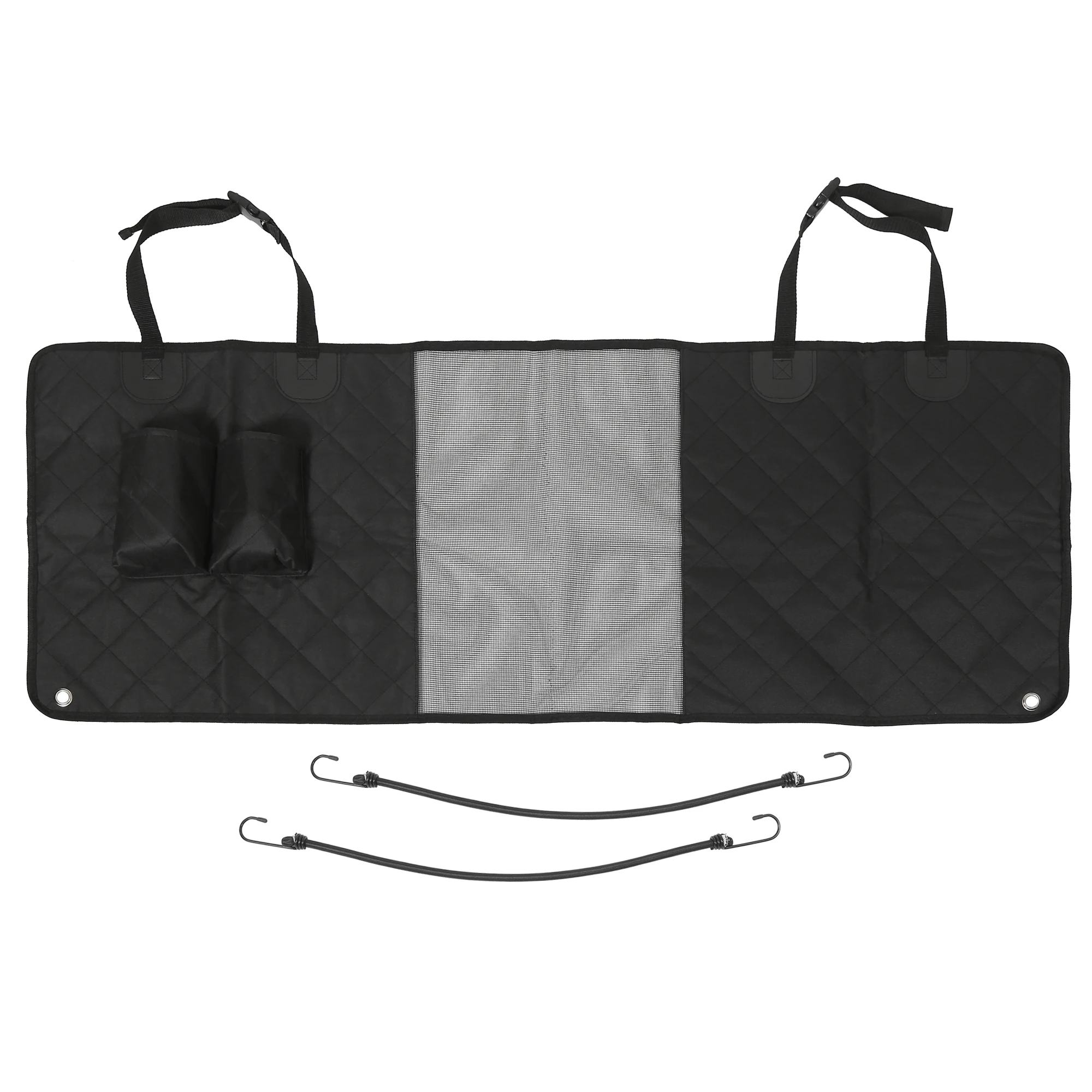 

X Autohaux Dog Car Barrier Back For Seat Net Storage Bag Pet Isolation Net Protection 48''x18'' 600D Polyester Pets Travel