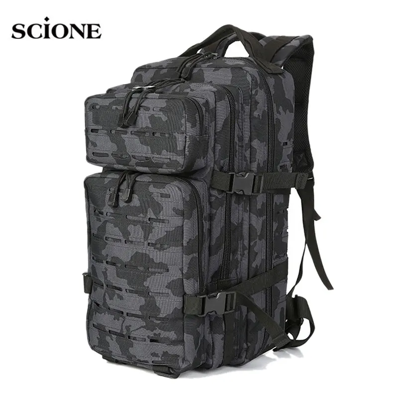 Армейский военный рюкзак тактическая Сумка для кемпинга система Molle камуфляжный