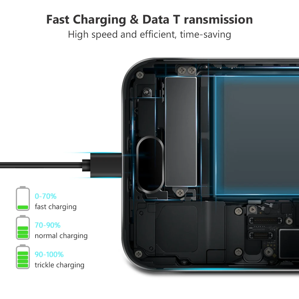 Кабель Micro USB 6A для быстрой зарядки Xiaomi Redmi Note5 Pro Android мобильный телефон кабель