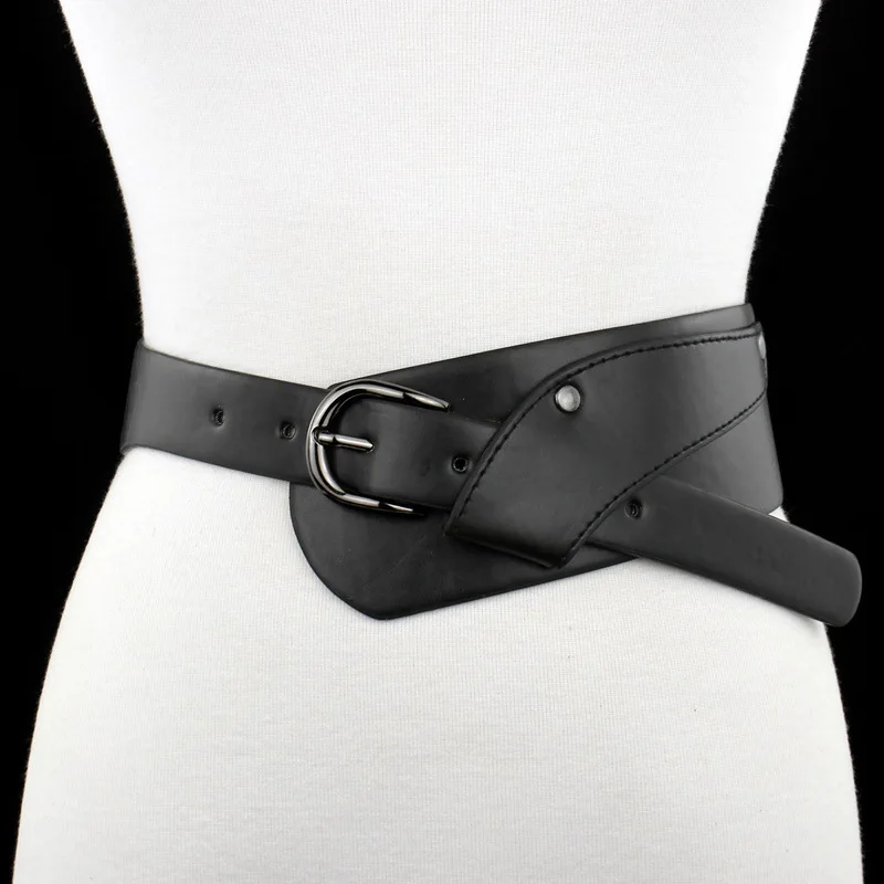 

Designer Luxury Belt Women Leather Belt For Dress Jacket Cummerbunds Women Corset Belt Women 2020 Waist Band Waistband Balck