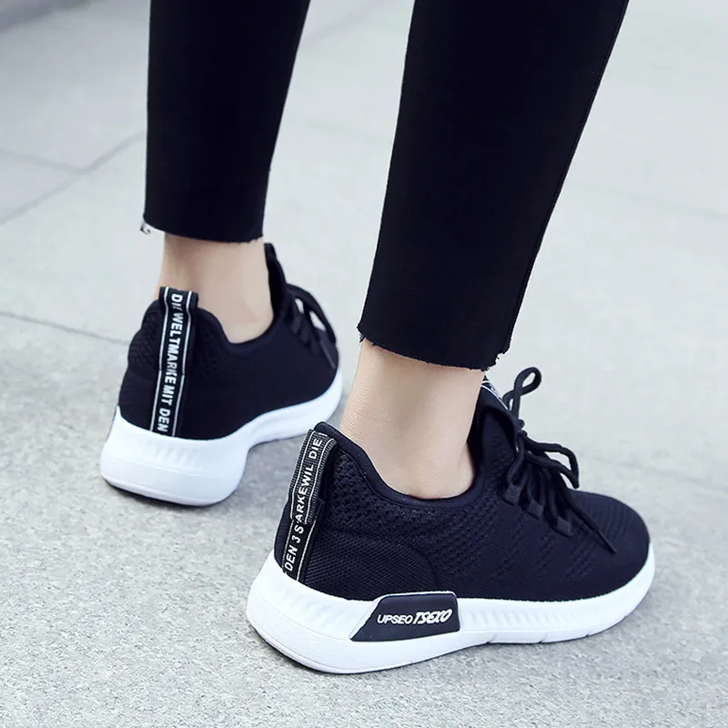 

Women Shoes 2019 New Fashion Tenis Feminino Light Breathable Mesh Shoes Woman Casual Lace Up Shoes Sneakers Women