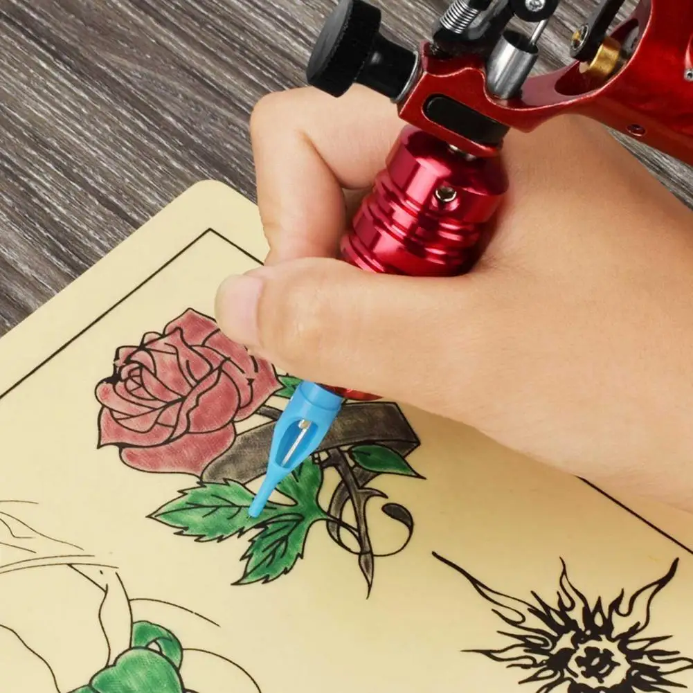 

Tattoo Handle Easy to Clean Comfortable to Hold Aluminum Alloy Coil Tattoo Machine Grip for Artists