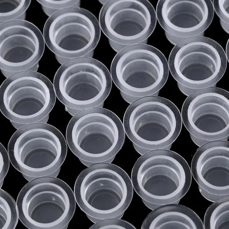 100 шт. одноразовые чернил для татуажа шапки постоянная ресница макияж татуаж