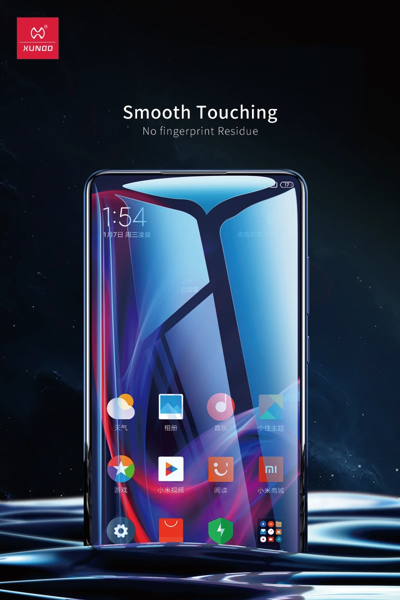 Закаленное стекло Xundd для Xiaomi Redmi K20 Pro Note 7, Защита экрана для Redmi K20 9 H, Защитное стекло для Xiaomi Mi9T Pro, пленка