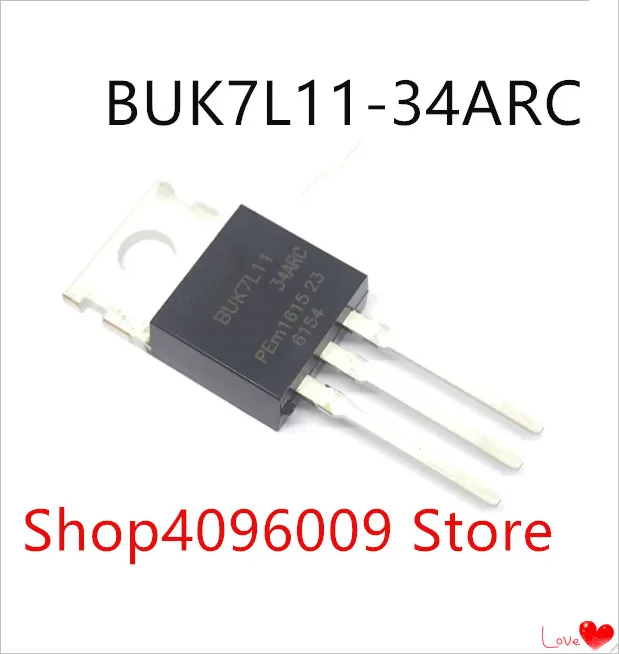 

NEW 10PCS/LOT BUK7L11-34ARC BUK7L11 34ARC TO-220