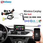 Беспроводной Carplay для Audi A1 A3 A4 A5 A6 A7 A8 Q3 Q5 Q7 C6 MMI RMC 2010-2018 GPS Navi Retrofit Car play Android Auto Mirrorlink