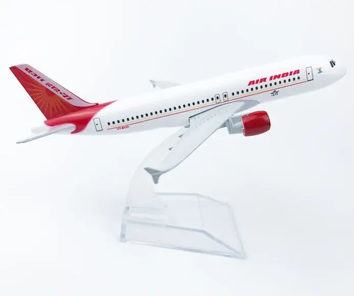 

Модель самолета из сплава, 16 см, A320, аэробус 320, авиакомпании