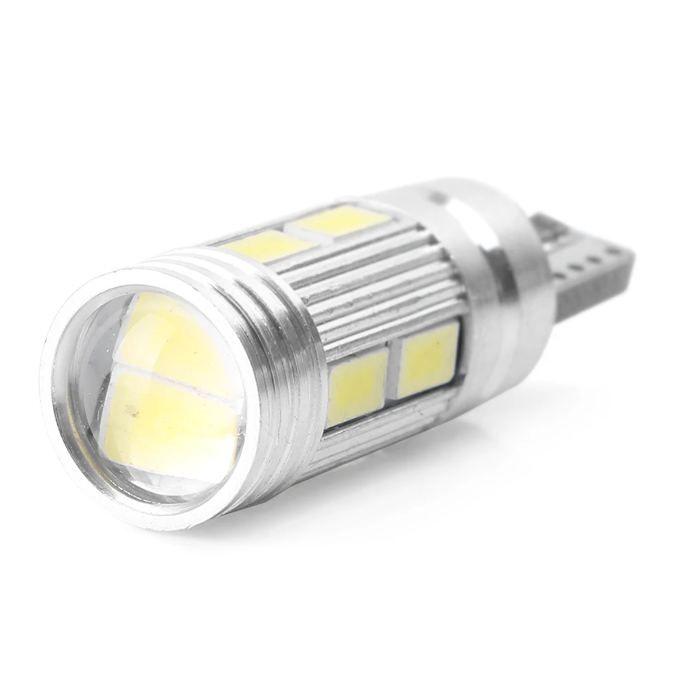 

Universal Car Lighting T10 3014 10SMD 6000K LED CANBUS ERROR FREE Car Side Wedge Light Bulb White