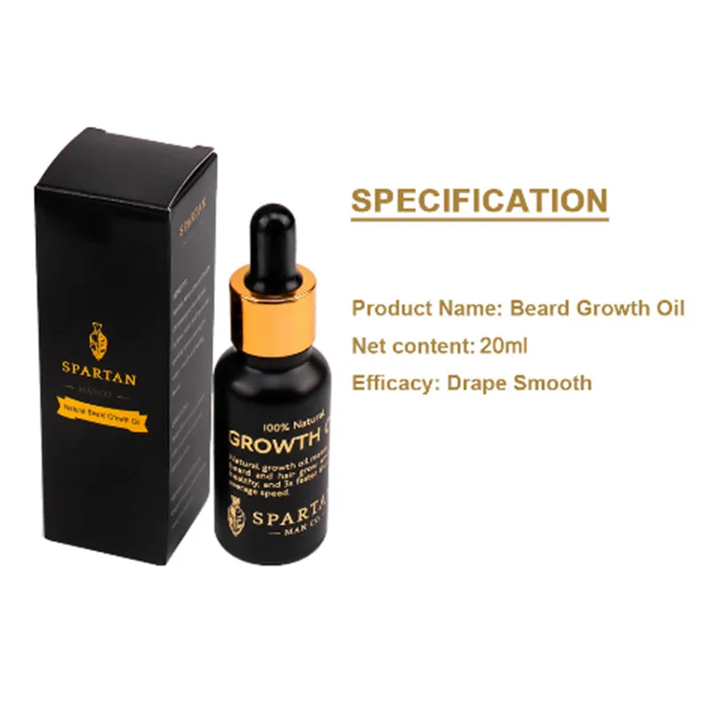 Кондиционер для бороды набор роста масло смягчения волос питательный усилитель