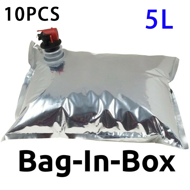 10 шт. сумка из алюминиевой фольги с бабочкой для наполнения еды воды пива жидкого