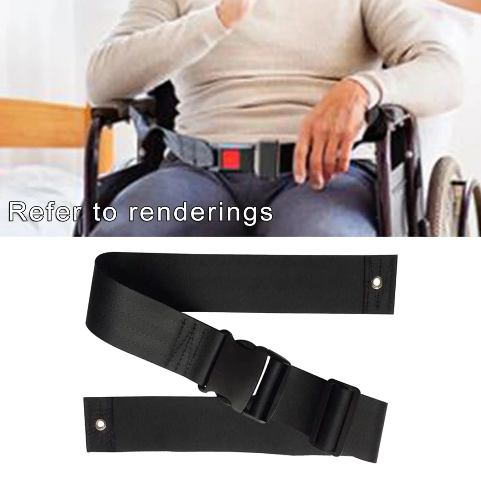 Wheelchair Seat Belt Medical Safety Sturdy Harness Straps With Easy Release Buckle For Patient Elderly | Автомобили и мотоциклы
