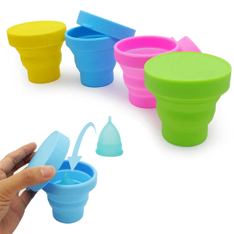 Медицинский силиконовый Менструальный стерилизатор Женская гигиена