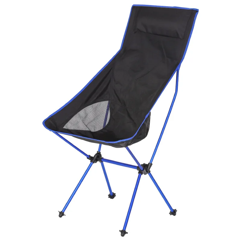 Satin Al Açık Sandalye Taşınabilir Katlanır Kamp Sandalyesi Bahçe Recliner Balıkçı Taburesi Seyahat Piknik Kamp Ay Sandalye şezlong