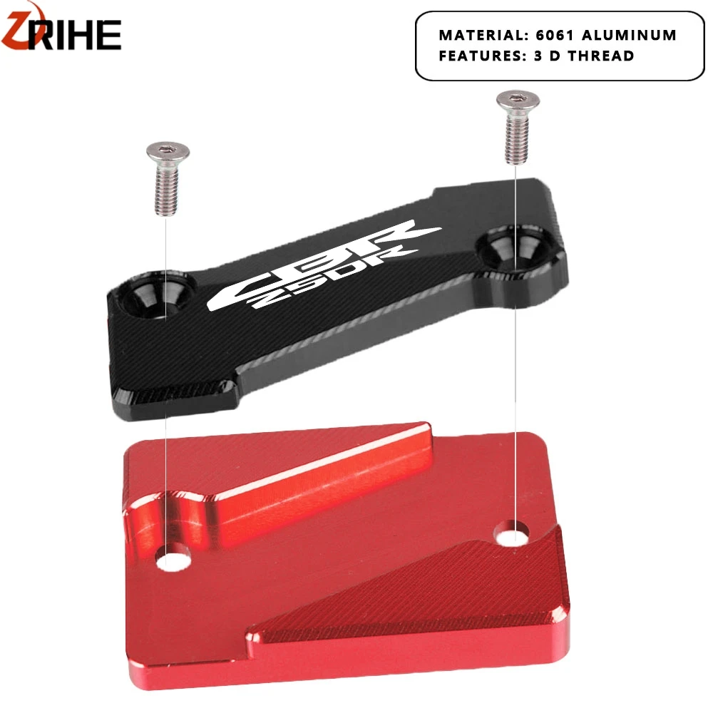 

For HONDA CB250R CBR250R CBR250RR CB CBR 250 R RR 2016 2017 2018 2019 Motorcycle Front Brake Reservoir Fluid Tank Cover Oil Caps