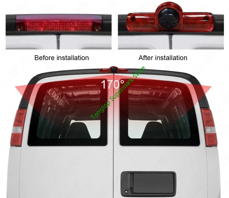 Водонепроницаемый инфракрасный светодиодный автомобильный тормоз светильник