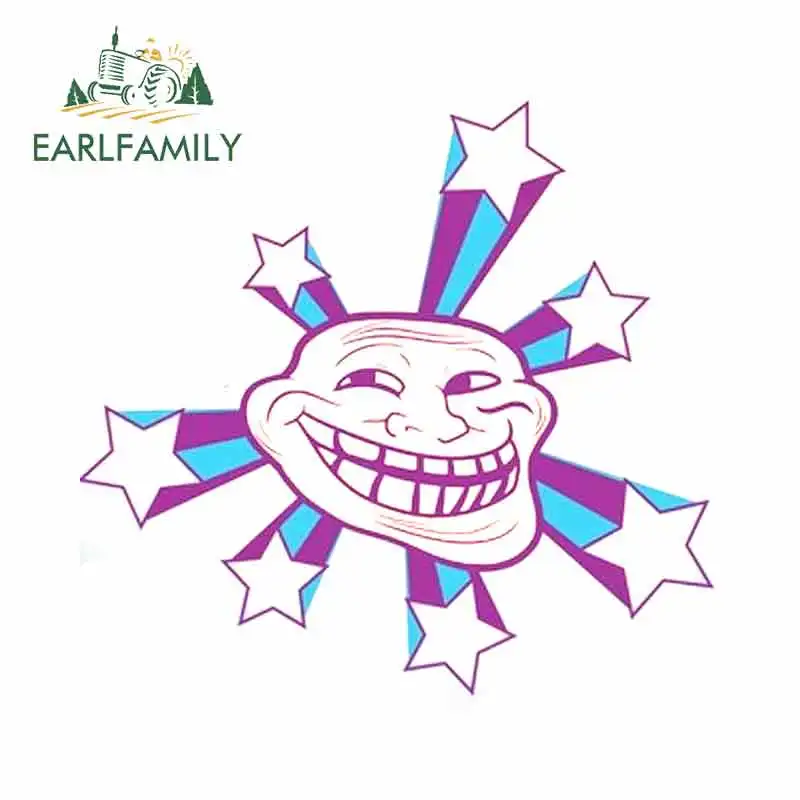 EARLFAMILY 13 см x 12 3 для плохие носки с принтом из мультфильма смайлик виниловые