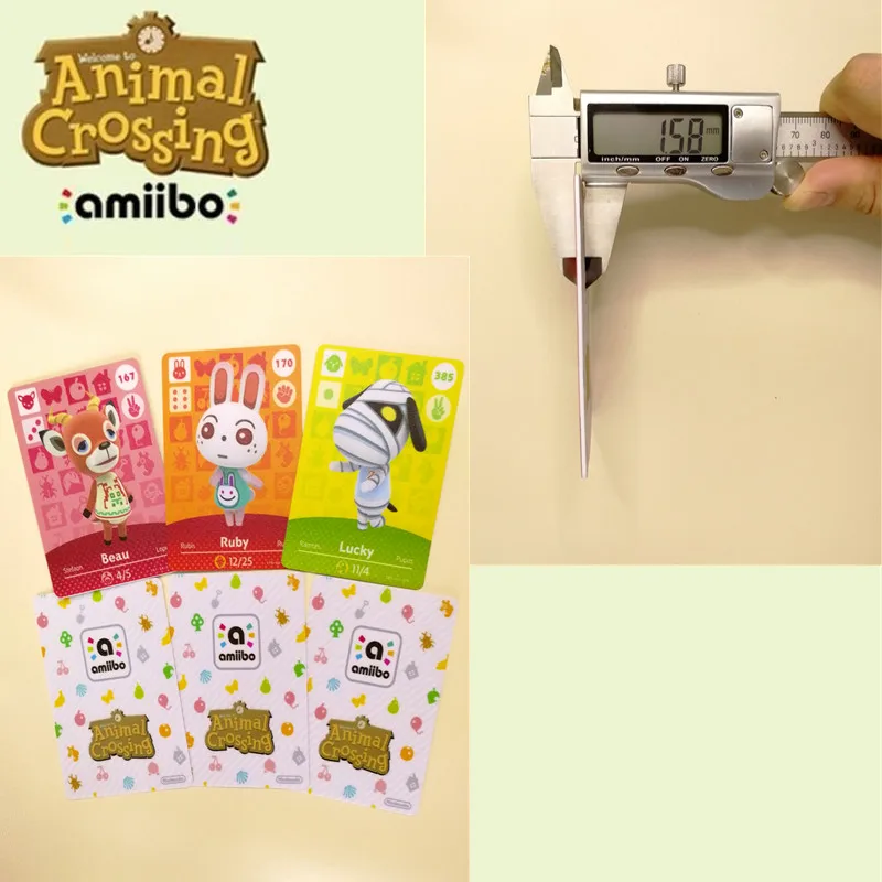 Карта пересечения животных серии 1 (от 011 до 020) карта амиибо для игры NS 3DS Switch новый