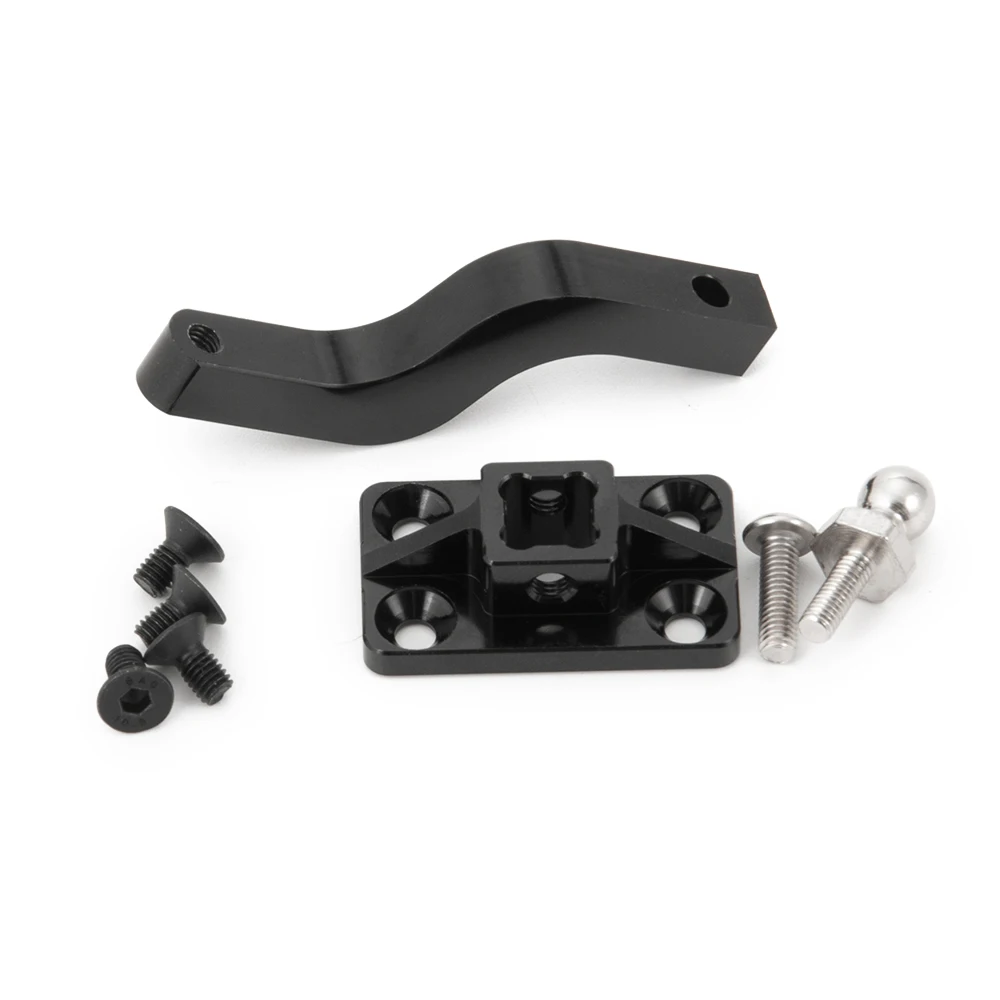 AXSPEED металлический ЧПУ буксировочный Прицепной крюк приемник для 1/10 Axial SCX10 RC