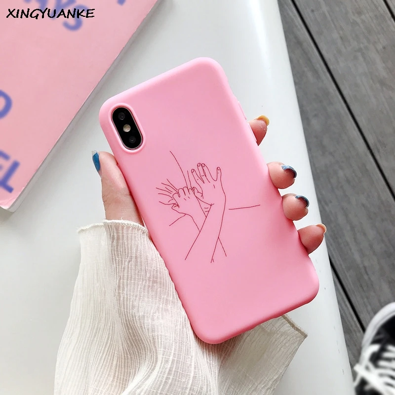 Силиконовый чехол для samsung Galaxy A50 A30 A20 A40 A70 A10 A60 A40S чехол пары специальные руки Крышка для samsung M10 M20 M30 чехол