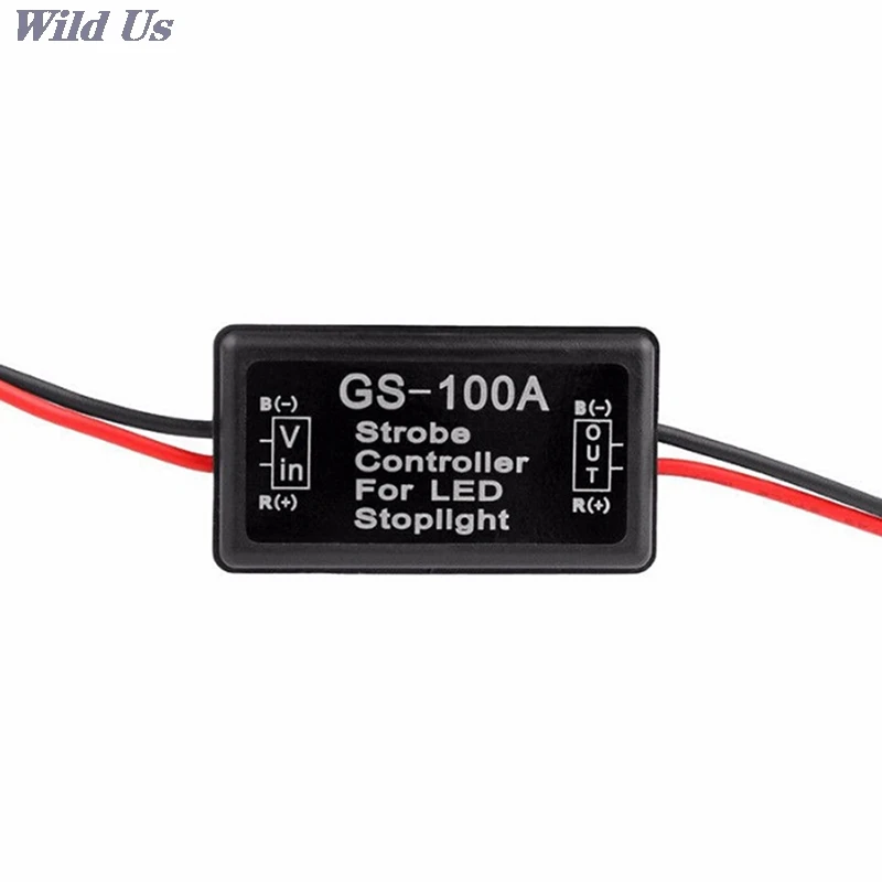 12v Car Vehicle Gs-100a Led Flash Strobe Controller Flasher Module Auto Rem Stop Light Lamp | Автомобили и мотоциклы