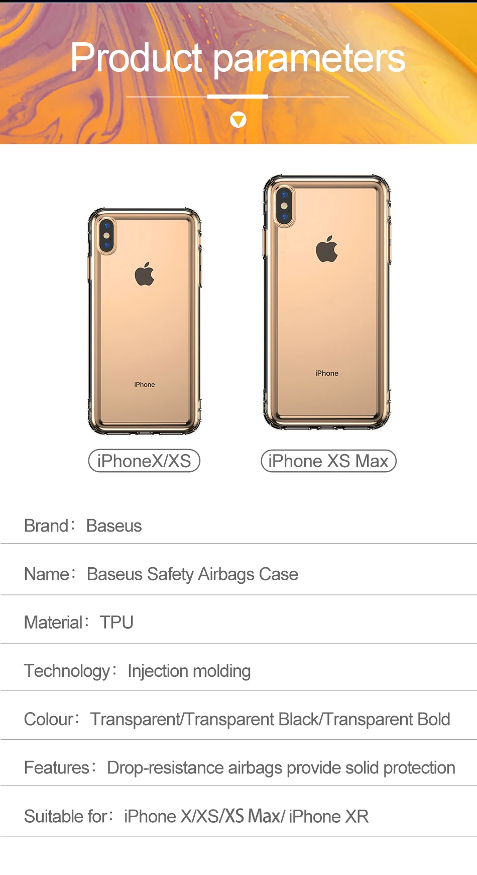 Прозрачный Мягкий ТПУ силиконовый чехол для телефона Baseus для iPhone 11 Pro Max 11Pro противоударный чехол для iPhone 11 Pro Xs Max Xr X Coque