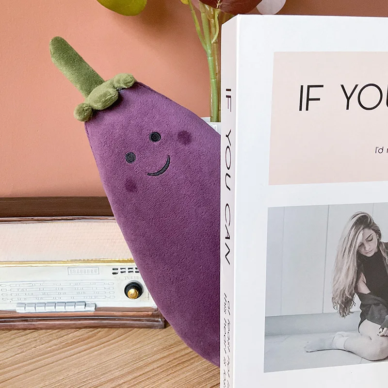 Декомпрессионные мягкие игрушки в виде баклажана мягкая игрушка фиджет милая