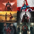 The Falcon and the Winter Soldier Marvel популярный постер для ТВ-сериала, Картина на холсте, украшение для гостиной и спальни