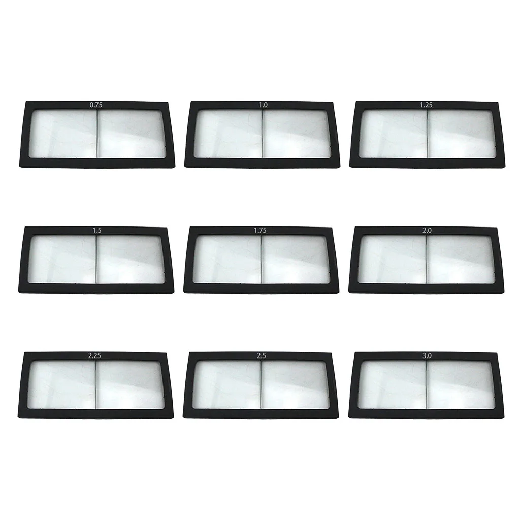 Прозрачный сварочный шлем/увеличительное стекло объектива (диоптрии 0 75 3